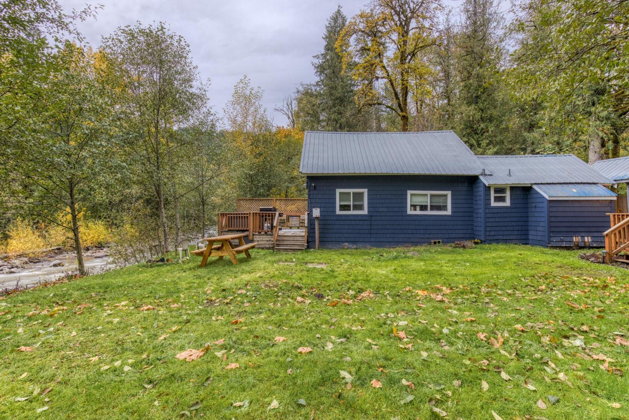 Riverbend Cabin 2 Rhododendron Exterior foto